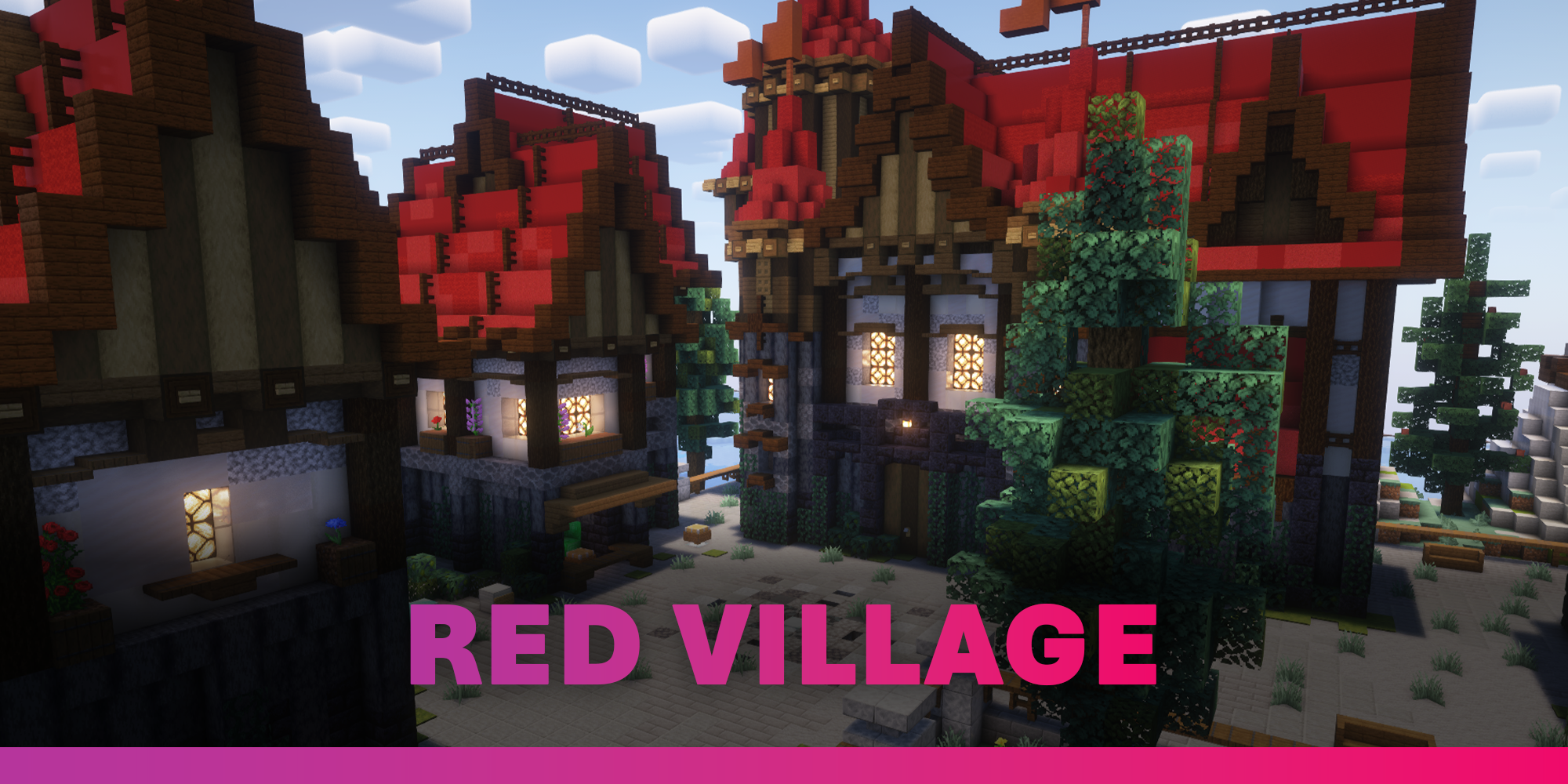 Red Village Banner