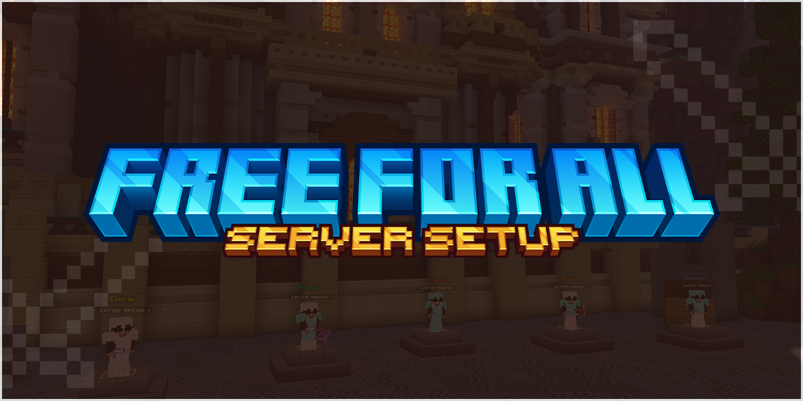 Free for All server setup banner