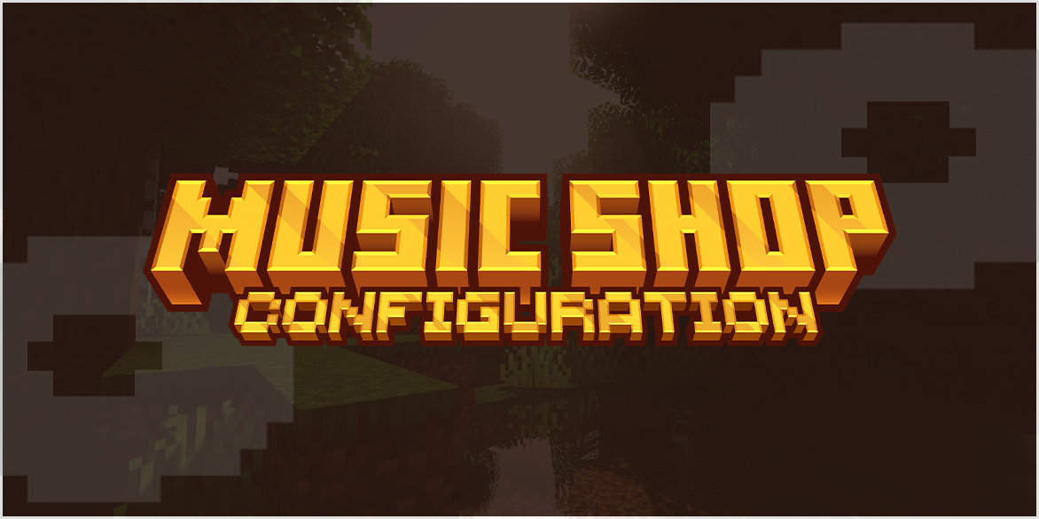 MUSIC SHOP - Deluxe Menus Config Banner