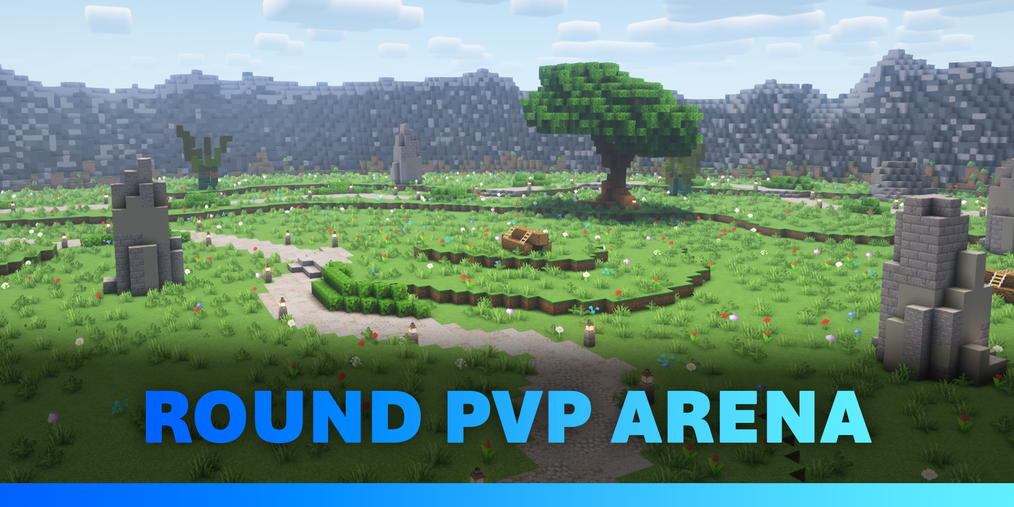 Round PvP Arena - Premium KitPvP Map Banner