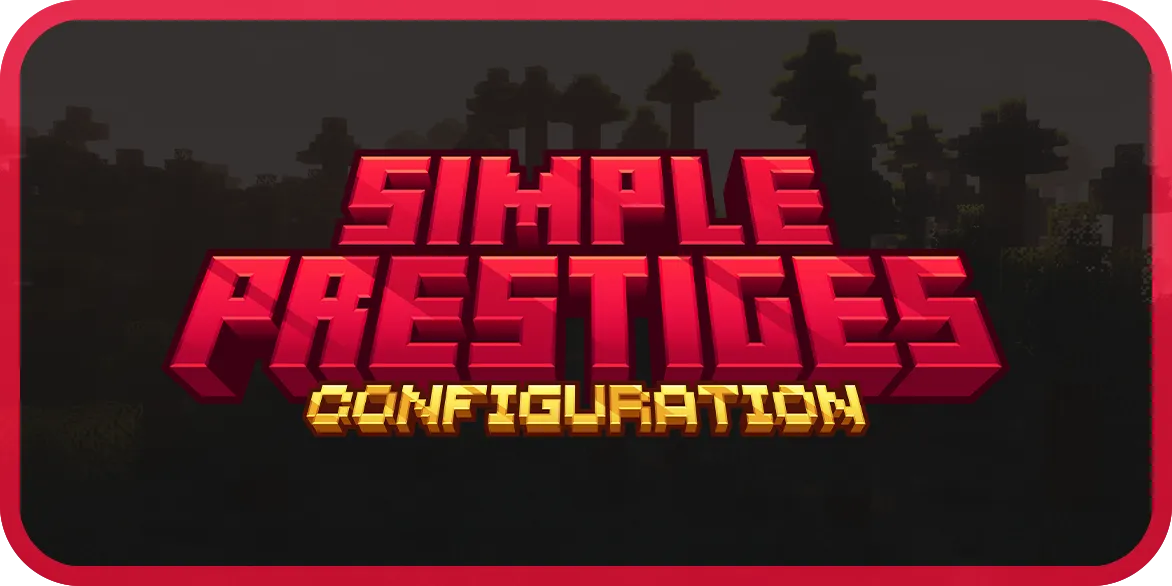SIMPLE PRESTIGES - Deluxe Menus Config