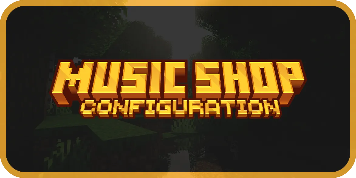 MUSIC SHOP - Deluxe Menus Config